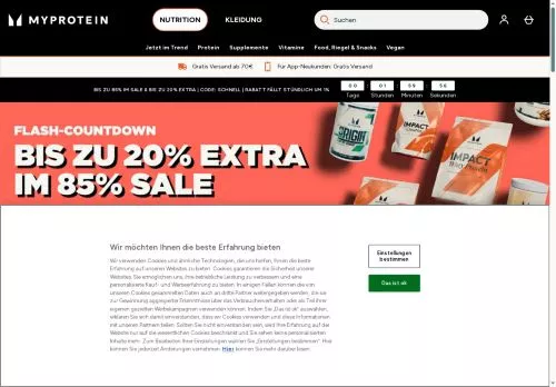 Myprotein November 2025