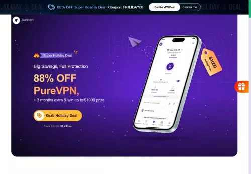 PureVPN Dezember 2025