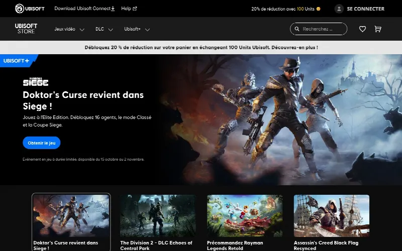 Ubisoft Store Oktober 2026
