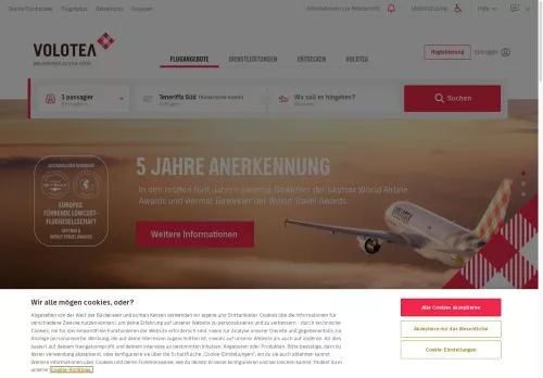 Volotea Dezember 2025