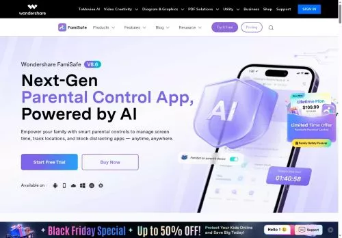 Wondershare FamiSafe November 2025