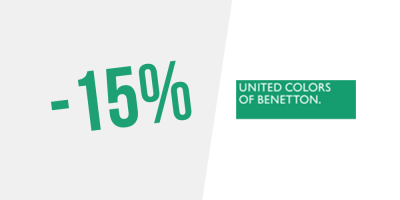 15% Rabatt bei Benetton — Newsletter Anmeldung
