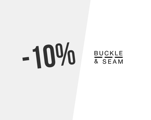 10% Rabatt bei Buckle & Seam — Newsletter Anmeldung