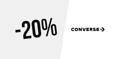 20% Rabatt bei Converse — Newsletter Anmeldung