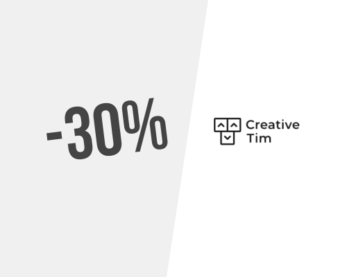 Rabatt Code Creative Tim