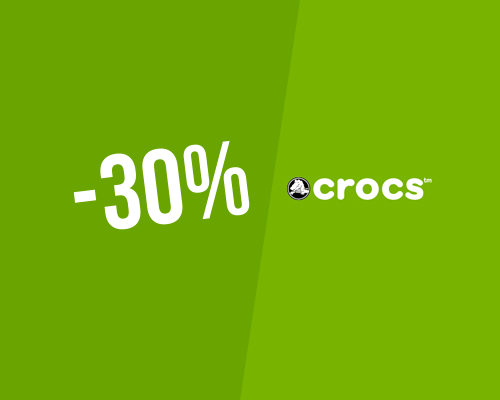 30% Rabatt auf Clogs bei Crocs