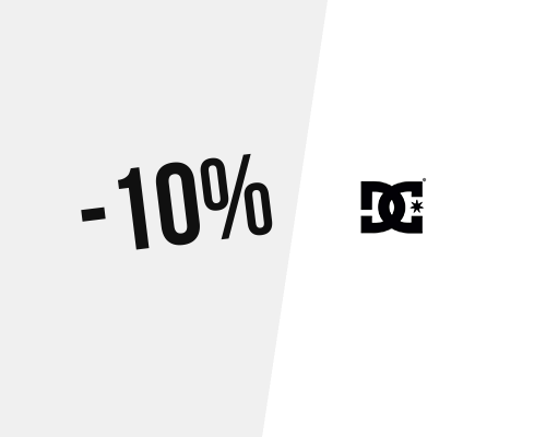 10% Rabatt bei DC Shoes (Melde dich für den Newsletter an)