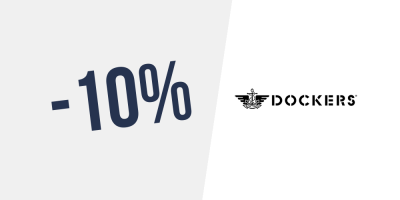 10% Rabatt bei Dockers — Newsletter Anmeldung