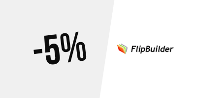 Exklusiv für Januar! 5% Rabatt auf Flip PDF Pro für Mac bei FlipBuilder