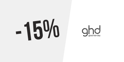 15% Rabatt bei ghd — Newsletter Anmeldung