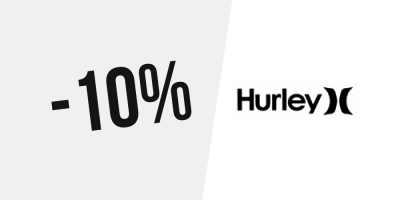 10% Extra-Rabatt bei Hurley — Newsletter Anmeldung