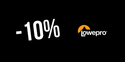 10% Rabatt bei Lowepro — Newsletter Anmeldung