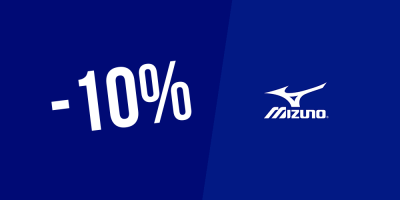 10% Rabatt bei Mizuno — Melden Sie sich für den Newsletter an