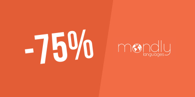 Exklusiver Neujahrs-Flash-Sale 2026! 75 % Rabatt auf die unbegrenzte Version von Mondly