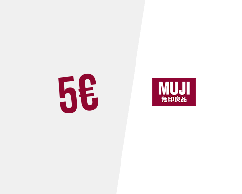 Muji Gutschein → 5€ Rabatt Oktober 2020 Gutschein → 5€ Rabatt im Okt. 2020 | BILD