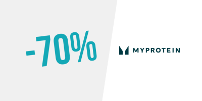 Winter Sale! Bis zu 70% Rabatt + 10% Extra-Rabatt bei Myprotein