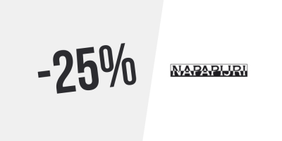 Exklusiv! 25% Rabatt auf Produkte zum regulären Preis (und zusätzlich 10% im Outlet) bei Napapijri