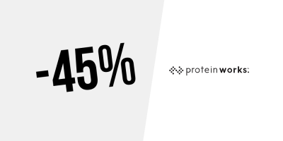 -45% Rabatt auf deine erste Bestellung bei The Protein Works — Newsletter Anmeldung