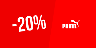 20% Rabatt bei Puma — Newsletter Anmeldung