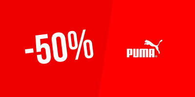 Sale! Bis zu 50% Rabatt bei Puma