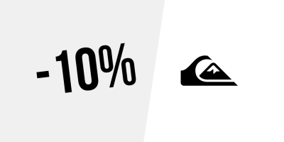 10% Rabatt bei Quiksilver — Newsletter Anmeldung