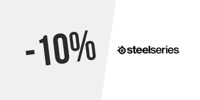 10% Rabatt bei steelseries — Newsletter Anmeldung