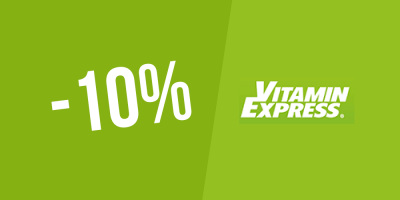 10% Rabatt bei Vitamin Express — Newsletter Anmeldung