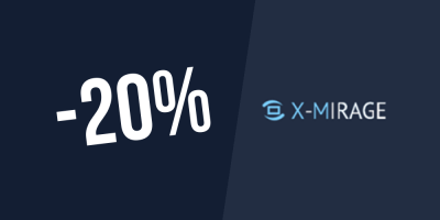 Exklusiv für Januar! 20% Rabatt auf X-Mirage